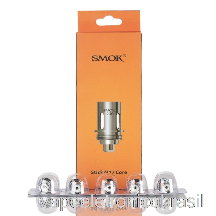 Vape Vaporesso Smok Stick M17 Bobinas De Substituição 0,4ohm Núcleos Duplos